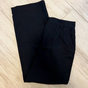 H&M linen blend wide leg pants